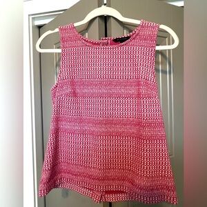 Banana republic sleeveless top in pink